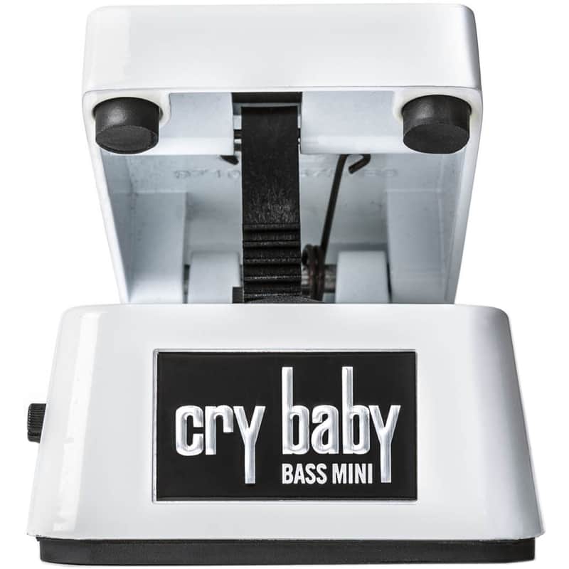 Dunlop CBM105Q Cry Baby Mini Bass Wah - White image 1