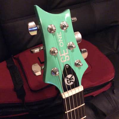 PRS SE One 2009 Seafoam Green Relient K limited run 1 of 25 image 5