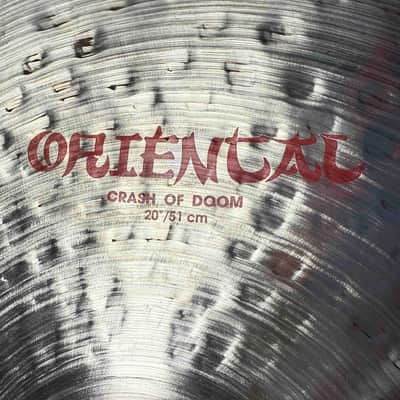 Zildjian Oriental Series 20" Crash of Doom (Bag Avedis Floor) image 3