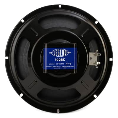 Eminence Legend 1028K 10-inch 35-watt Replacement Guitar Amp Speaker - 8 ohm image 1