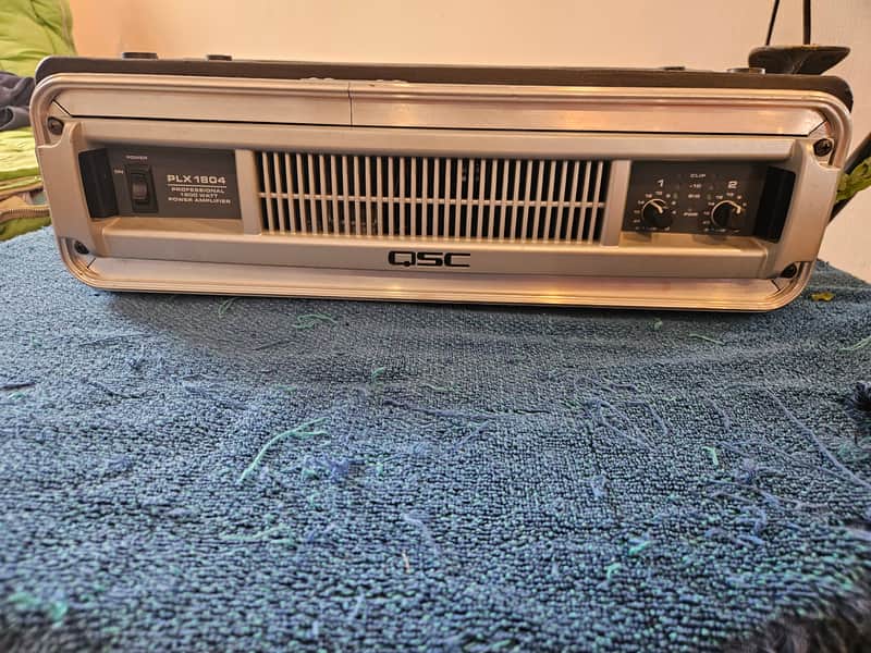 QSC PLX1804 PLX2 Series Compact Rack-Mounted Power Amp | Reverb