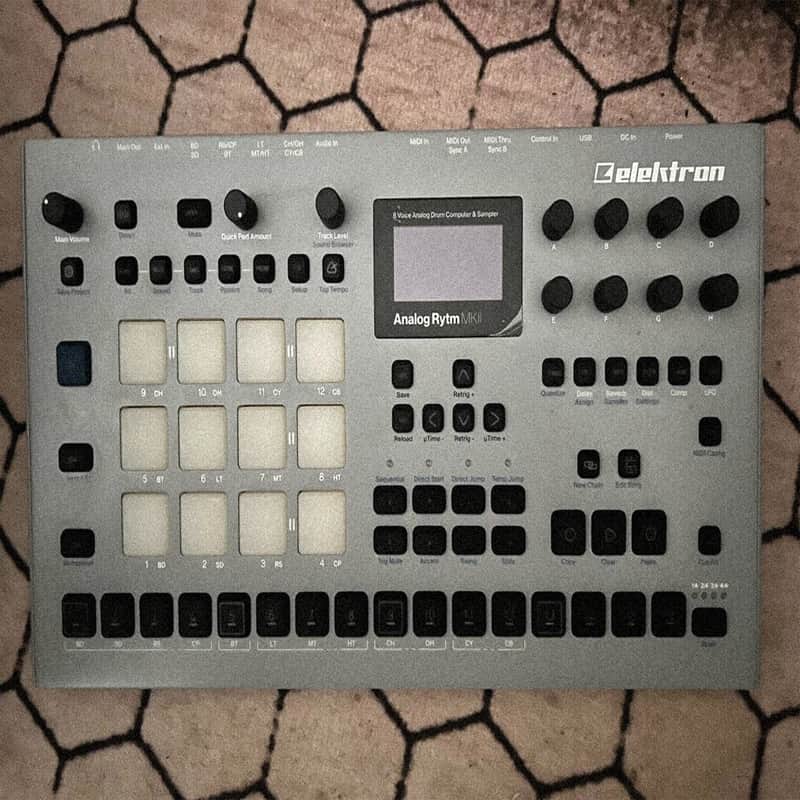Elektron Analog Rytm MkII 2010s - Gray image 1