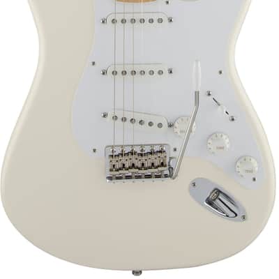 Fender Jimmie Vaughan Tex-Mex Strat MP Olympic Whitew/bag image 1