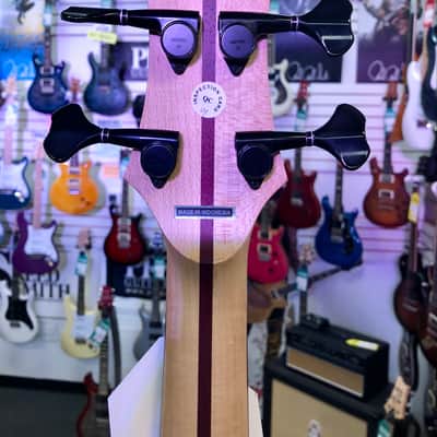 Tobias Growler IV 4 String Bass, Satin Natural with Soft Case - Mint image 12