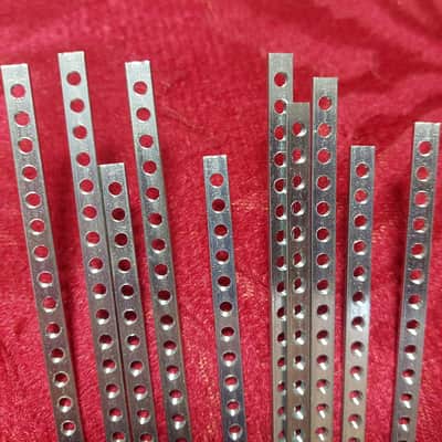 2 x 104hp / M3 (3mm) Eurorack Threaded Nut Strips (Pair) image 10