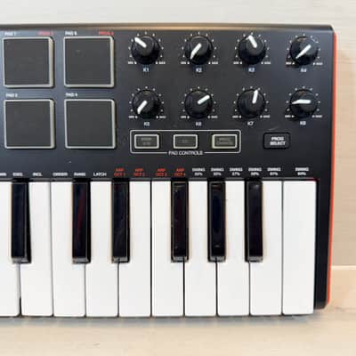Akai MPK Mini 25-Key USB MIDI Controller – 8 Pads, 8 Knobs – Gen 2 image 2