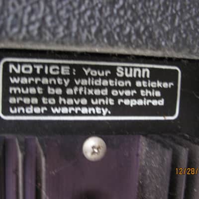 Sunn concert Lead . image 8