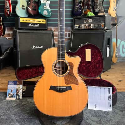 Taylor 814ce Gloss Natural 2015 Grand Auditorium Electro-Acoustic Guitar image 1