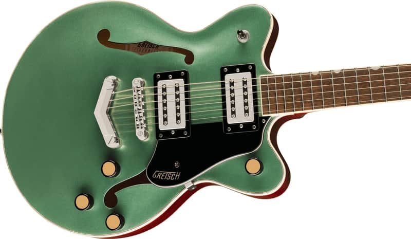 Pre-Order! GRETSCH G2655 STREAMLINER CENTER BLOCK JR. DOUBLE-CUT V-STOPTAIL / STEEL OLIVE image 1