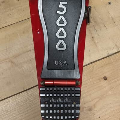 DW DWCP5002AD4 5000 Accelerator Double Bass Drum Pedal 2010s - Black/Red image 10