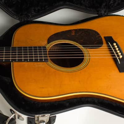 C. F. Martin  D-28 Flat Top Acoustic Guitar (1941), ser. #77774, molded fiberglass hard shell case. image 14