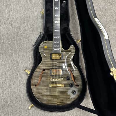 Hamer Custom Shop Monaco SuperPro (2007) - Transparent Black #55378 with Original Hard Case image 13