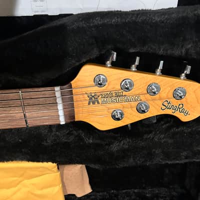 Ernie Ball Music Man StingRay Guitar - Charcoal Frost - Rosewood Fretboard - EBMM So NICE! image 3