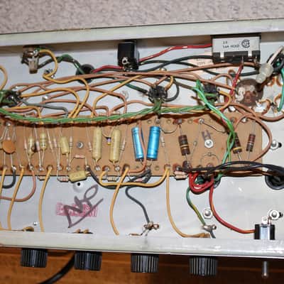 Vintage 1974 Traynor Studio Mate Tube Amp Chassis - Fully Working and Sounding Great!! image 5