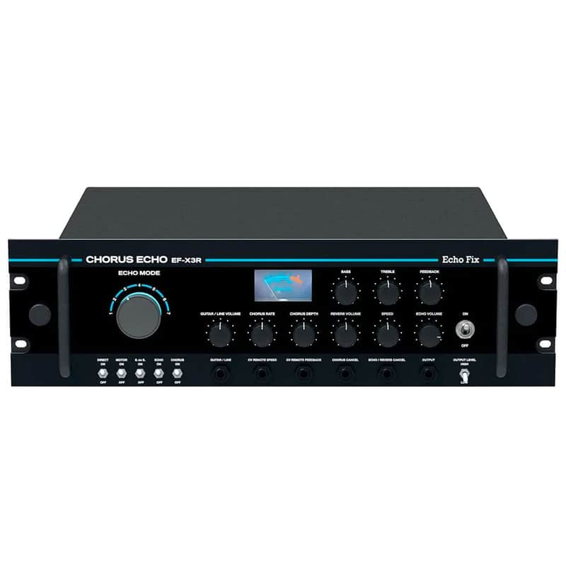 Echo Fix EF-X3R Tape Echo with BBD Analog Chorus & Spring Reverb - Black (Demo Deal) image 1