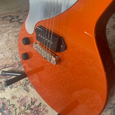 2016 Koll Junior Glide - Metallic Orange - Lefty - Arcane P-90 w/ Ilitch Hum-Canceling image 8
