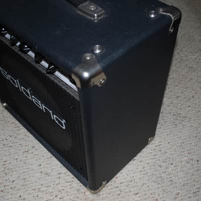 Soldano Used Astroverb 16 Combo Guitar Amplifier 20 Watt EL84 Tube Combo Black image 3