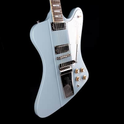 Epiphone 1963 Firebird V Frost Blue with Case - Demo image 7