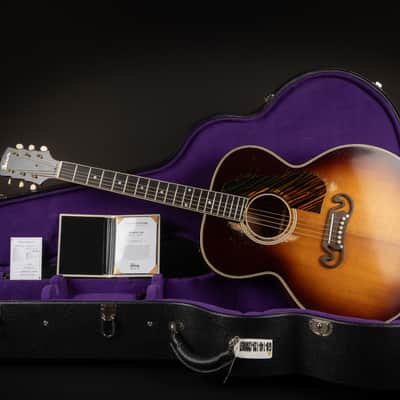 2025 Gibson Custom Shop 1939 SJ-100 Heavy Aged - Faded Vintage Sunburst | USA Murphy Lab Historic SJ-200 Jumbo Acoustic Guitar Torrefied Adirondack Red Spruce | CoA OHSC image 2