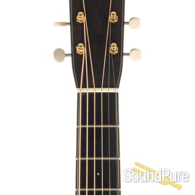 2010 Bourgeois Country Boy Deluxe Custom - Pale Sunburst - Red Adirondack Spruce / Flamed Beeswing Mahogany image 6