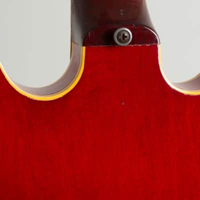 Gibson  ES-330TC Thinline Hollow Body Electric Guitar (1960-61), black hard shell case. image 15