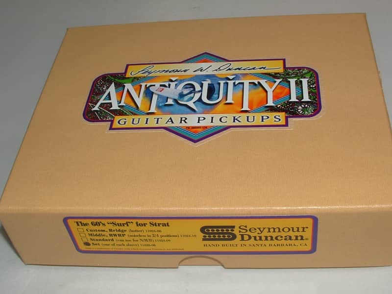 Seymour Duncan Antiquity 2 Strat Surfer Set  11028-08  New with Warranty image 1