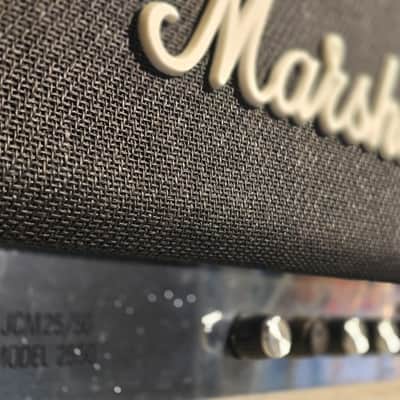 Marshall JCM25/50 "Silver Jubilee" Model 2550 2-Channel 50-Watt Guitar Amp Head 1987 - 1988 - Silver image 5