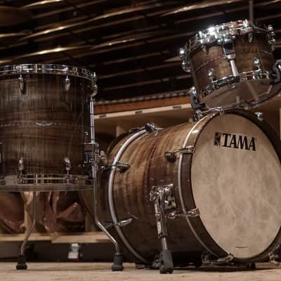 Tama 12/14/18" Star Bubinga Drum Set - Pewter Blue Australian Acacia image 1