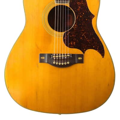 1970s Yamaha FG-300 w/Original Hard Shell Case #11206645 image 3