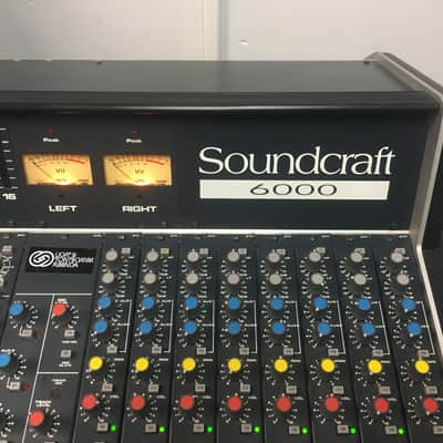 Soundcraft 6000 Professional Vintage Analog Mixing Console / Mixer / Mixing Board image 2