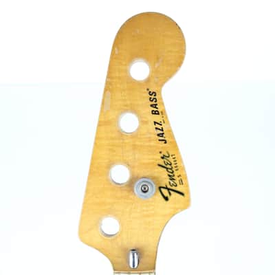 1978 Vintage Fender Jazz Bass Maple NECK Original 1970's 3-Bolt Guitar image 3