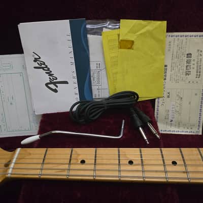 Collector-grade! 1993 Fender Japan 50'S Reissue ST54 "Blackie" Stratocaster BLK in Excellent Condition image 12