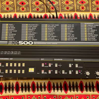 Suzuki SX-500 (Siel Expander 80 / Korg Poly 800 / EX-800) Analog Synthesizer Desktop Module