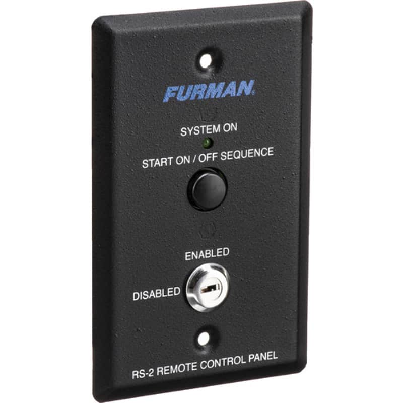 Furman RS-2 Momentary Contact Remote System Control Panel image 1