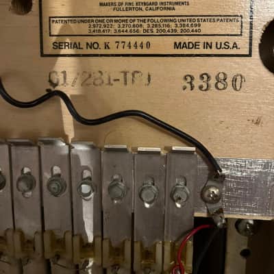 Fender Rhodes 54 key 1980 - Nero image 7