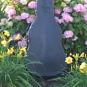 used Martin 640 Molded Dreadnought Hardshell Case (from early 2000s) lid falls back, a few bruises, back side has crack