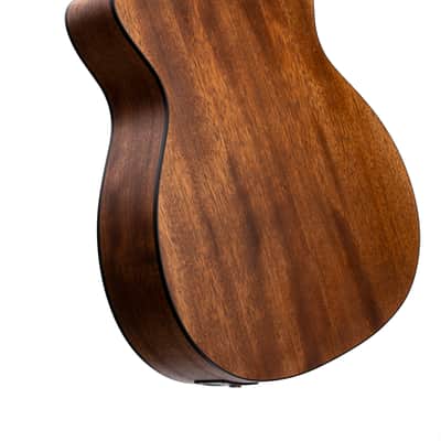 Cort COREOCOTPB Core Series Spruce Acoustic Electric Guitar. Open Pore Trans Black w/ Fishman image 5
