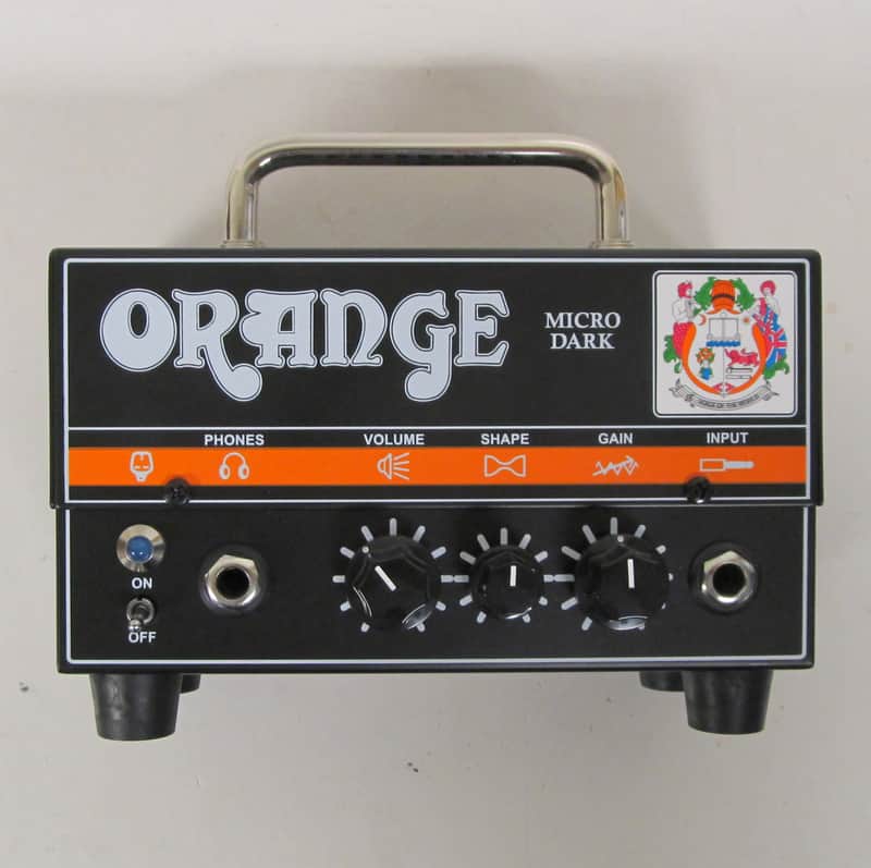Used Orange Micro Dark 20-Watt Guitar Amp Head VGC image 1
