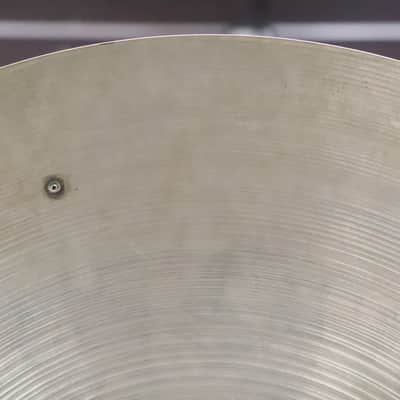 Zildjian 20" A. Avedis Sizzle Ride Cymbal Vintage 1960's 1,875g's image 9