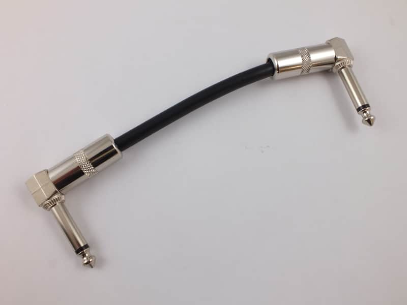 2023 Guitars Electric Ltd Patch Lead Black & Chrome