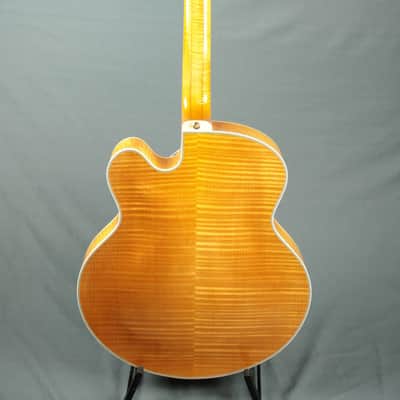 W.E. Moll  19" Custom Express  2007  Natural Flame Maple Back and Sides image 6