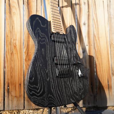 ESP LTD TE-1000 Black Blast 6-String Electric Guitar image 6