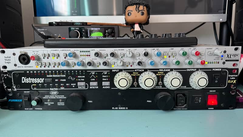 Empirical Labs EL8-X Distressor with British Mode 2010s - Black image 1