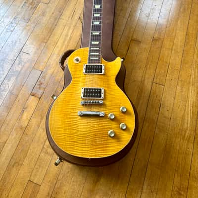 Gibson Les Paul Classic Plus w/ OHSC - Great Top, Upgraded Wiring Harness, 8.8 lb, 2001 image 6