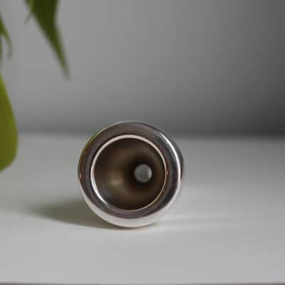 Bob Reeves Brass Arc 4G Trombone Mouthpiece - Silver plated image 3