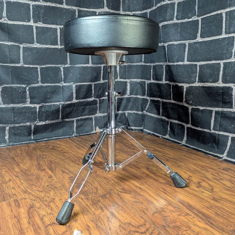 Sound Percussion SP770DT Medium Weight Round Top Drum Throne - Chrome image 1