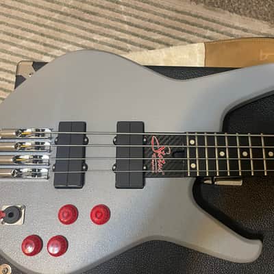 STATUS GRAPHITE S2 - Medium Scale 32” with “bend well” (like the Mark King bass) - Rhino Bass - Bi-Max pickups image 1