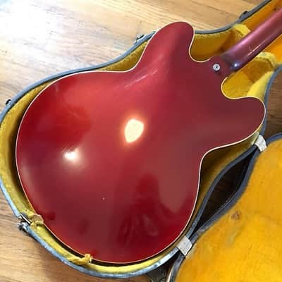 Epiphone Casino 1966 Sparkling Burgundy original vintage Kalamazoo USA gibson e-230-td image 14