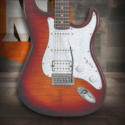 Washburn SFDSB-U Sonamaster Deluxe Electric Guitar - Sunburst image 1