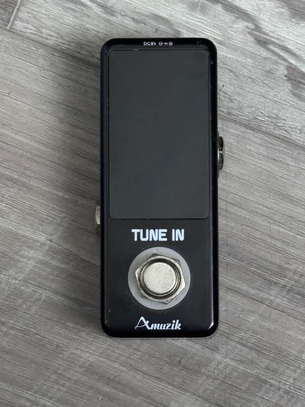 Amuzik Guitar Tuner Pedal High Precision Guitar Chromatic Tuner image 1